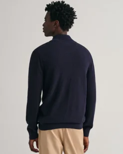 Gant Neuletakit|Kaikki Neuleet>neuletakki, COTTON PIQUE ZIP CARDIGAN