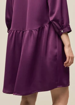 Gauhar Mekot|Kaikki Mekot Ja Hameet>naisten paitamekko, SHIRT DRESS PLUM