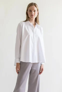 Gauhar Paitapuserot>Naisten Pusero, CLASSIC COTTON SHIRT