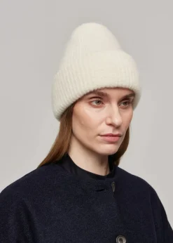 Gauhar Pipot|Kaikki Päähineet>pipo Alpaca Beanie, Ivory
