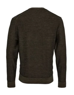 Gino marcello Neulepuserot|Kaikki Neuleet>Miesten Neulepusero, K O-NECK WOOL MODERN FIT