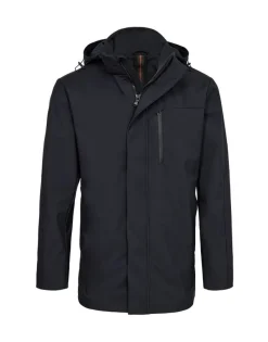 Gino marcello Kevättakit|Kaikki Takit>Miesten Takki, 150523 HOODED TECHNICAL JACKET
