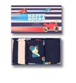 Happy Socks Sukat|Kaikki Asusteet>miesten sukat, 3-PACK NAVY GIFT SET