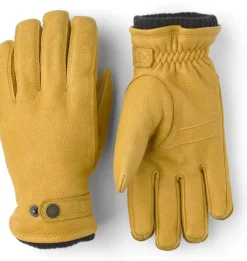 Hestra Käsineet|Kaikki Asusteet>unisex käsineet UTSJÖ FLEECE LINER BUCKLE ELKSKIN GLOVE,