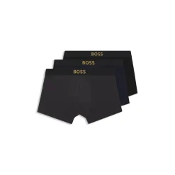 Hugo Boss Kaikki Asusteet|Alushousut>miesten bokserit, TRUNK 3P GOLD