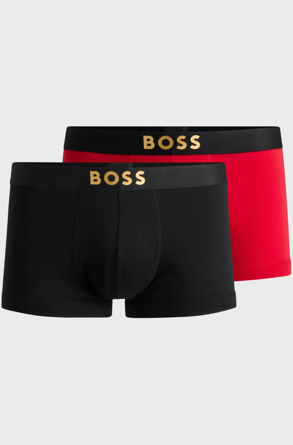 Hugo Boss Kaikki Asusteet|Alushousut>Miesten Bokserit 2-Pack, TRUNK 2P RIB GIFT