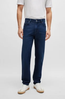 Hugo Boss Farkut|Kaikki Housut Ja Farkut>Miesten Farkut, RE-MAINE FARKKU Indigo