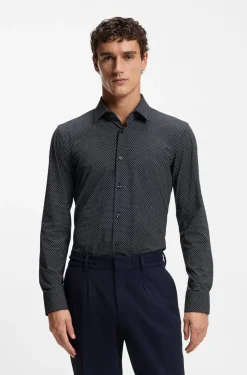 Hugo Boss Kauluspaidat|Kaikki Paidat>miesten kauluspaita P-HANK-S-K-261 Performance Stretch,