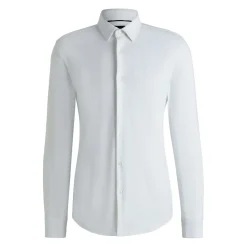Hugo Boss Kauluspaidat|Kaikki Paidat>miesten kauluspaita, P-HANK PERFORMANCE STRETCH WHITE