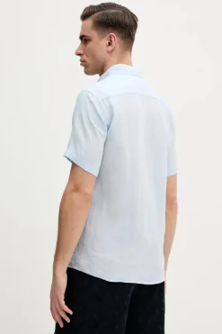 Hugo Boss Kauluspaidat|Kaikki Paidat>miesten lyhythihainen kauluspaita, H-ROAN SS LINEN