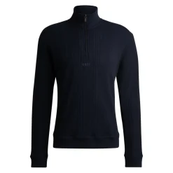 Hugo Boss Neulepuserot|Kaikki Neuleet>miesten neule, STRUCTURE HALF ZIP