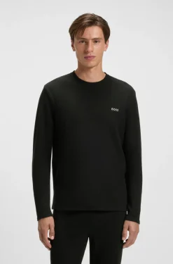 Hugo Boss Pyjamat Ja Yöhousut|Kaikki Alusasut Ja Pyjamat>miesten pyjamapaita WAFFLE LS SHIRT NOS,