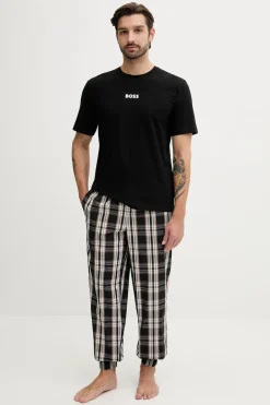 Hugo Boss Pyjamat Ja Yöhousut|Kaikki Alusasut Ja Pyjamat>Miesten Pyjamat ja yöasut Easy Long Set T-shirt