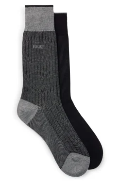 Hugo Boss Sukat|Kaikki Asusteet>Miesten Sukat 2-Pack, MINI DESIGN