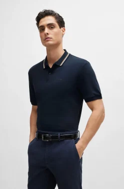 Hugo Boss Pikeepaidat|Kaikki Paidat>Miesten Trikoo T-paita polokauluksella, PENROSE 38 NOS