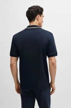 Hugo Boss Pikeepaidat|Kaikki Paidat>Miesten Trikoo T-paita polokauluksella, PENROSE 38 NOS