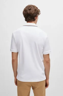 Hugo Boss Pikeepaidat|Kaikki Paidat>Miesten Trikoo T-paita polokauluksella, PENROSE 38 NOS