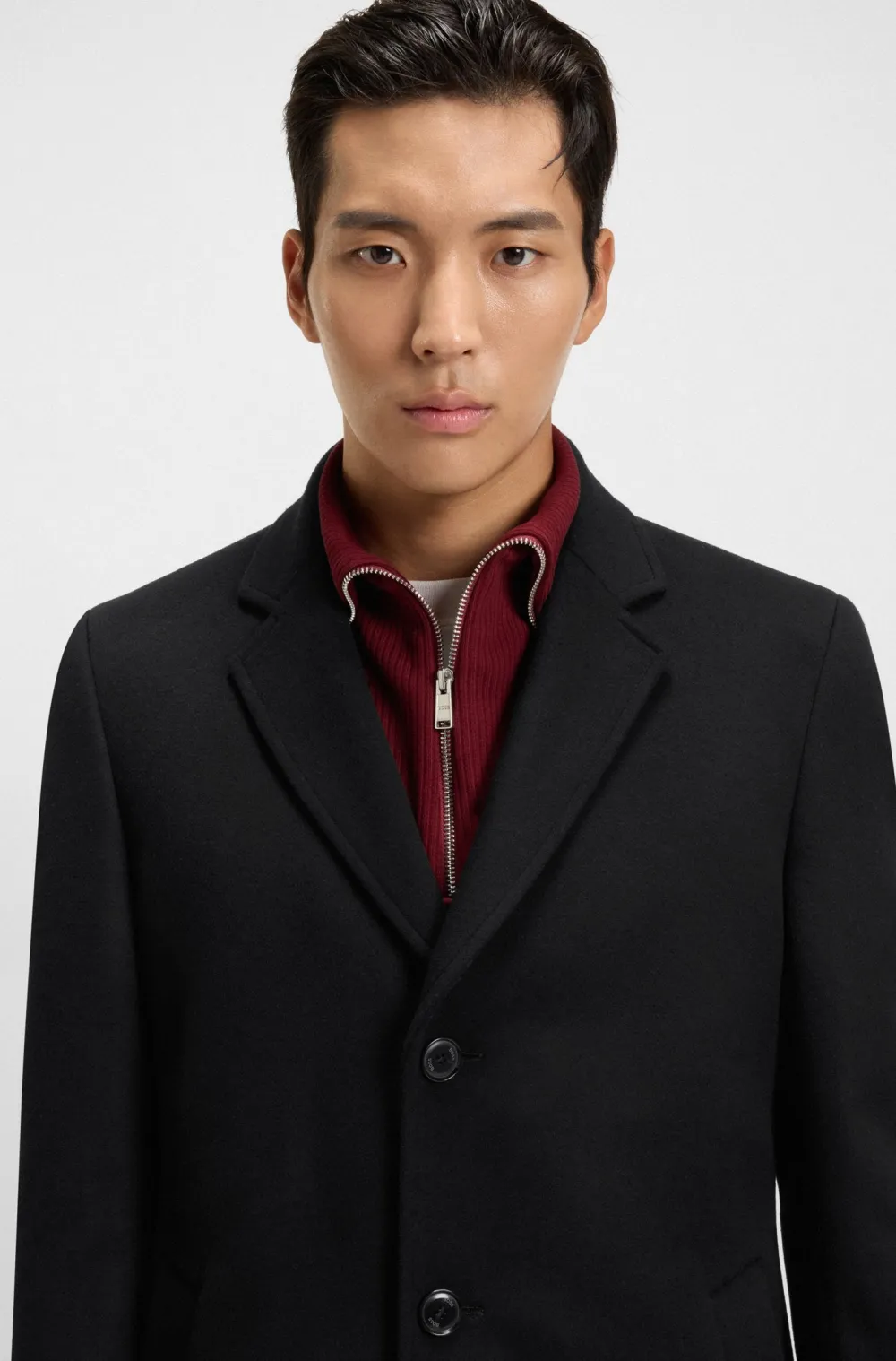 Hugo Boss Talvitakit|Kevättakit>miesten villakangastakki, H-HYDE