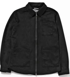 Human Scales Paitatakit|Kaikki Paidat>miesten paitatakki, RICKARD VEGAN SUEDE OVERSHIRT