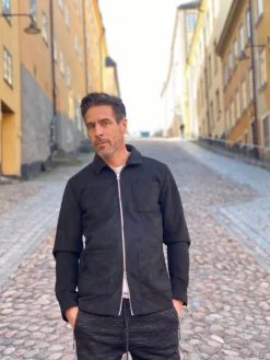 Human Scales Paitatakit|Kaikki Paidat>miesten paitatakki, RICKARD VEGAN SUEDE OVERSHIRT