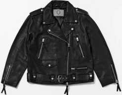 Human Scales Kevättakit|Nahkatakit>Naisten Nahkatakki, LEAH LEATHERJACKET