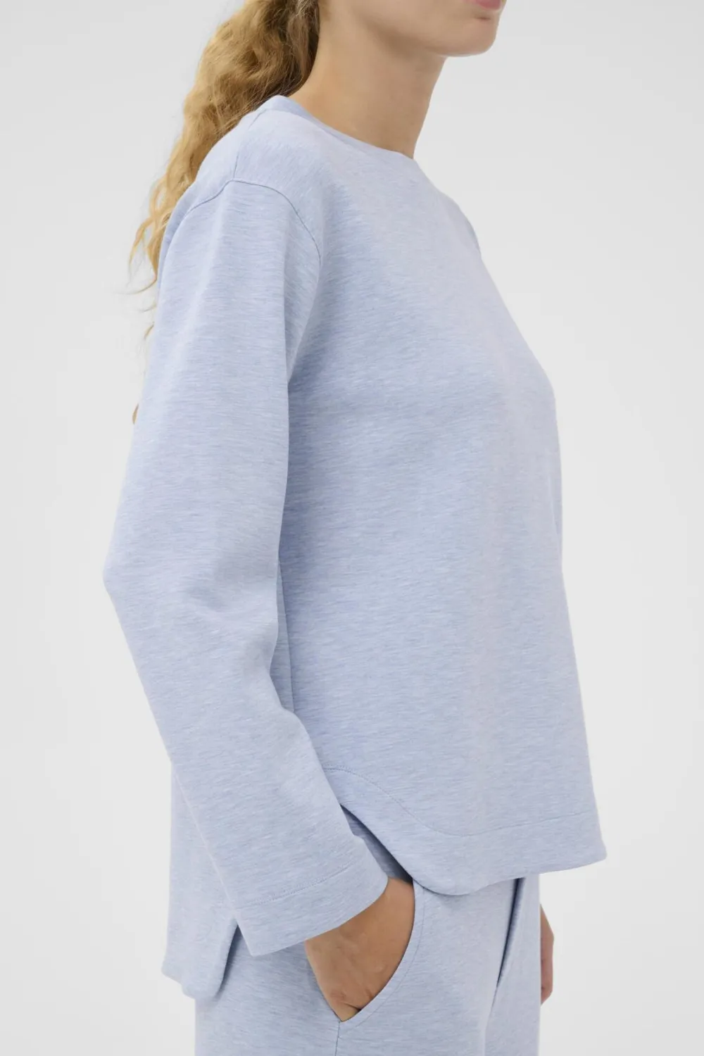 Inwear Collegepaidat|Kaikki Paidat>naisten collegepaita GincentIW Melange Crewneck,