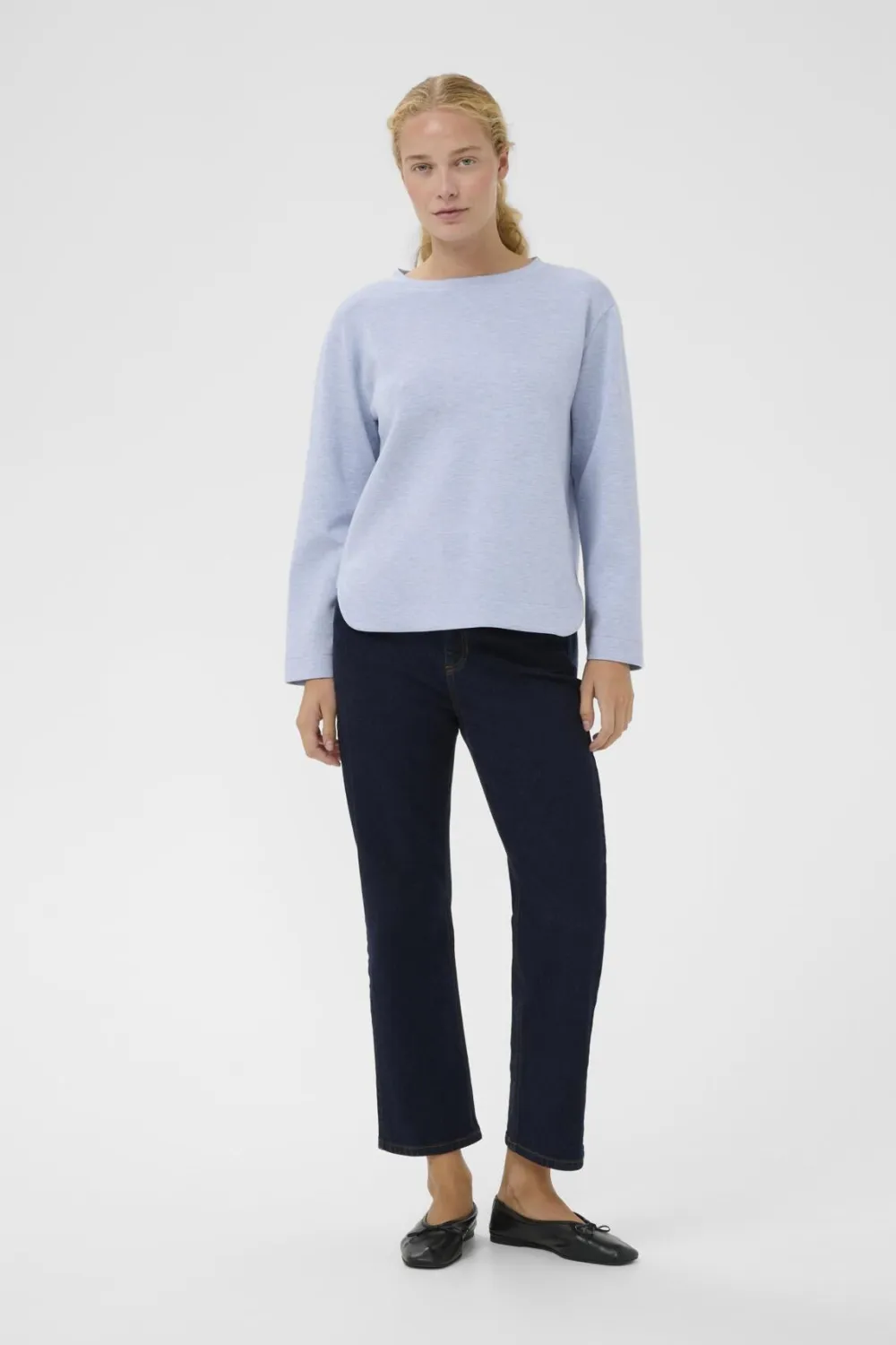 Inwear Collegepaidat|Kaikki Paidat>naisten collegepaita GincentIW Melange Crewneck,