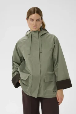 Inwear Talvitakit|Kaikki Takit Ja Bleiserit>naisten takki GracelynnIW Hooded Jacket, vihreä