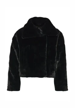 Inwear Kevättakit|Teddytakit Ja Tekoturkikset>naisten takki YONEKOIW SHORT COAT, musta