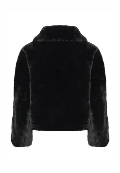 Inwear Kevättakit|Teddytakit Ja Tekoturkikset>naisten takki YONEKOIW SHORT COAT, musta