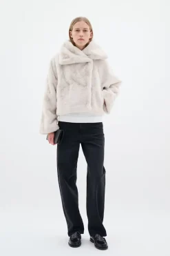 Inwear Kevättakit|Teddytakit Ja Tekoturkikset>naisten takki YONEKOIW SHORT COAT,