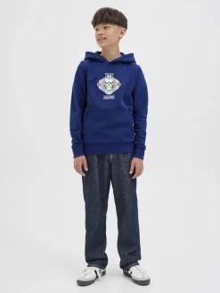 Jack and Jones Junior Farkut|Kaikki Housut Ja Farkut>farkut, JJICHRIS JJORIGINAL 492 JNR Sininen, Indigo