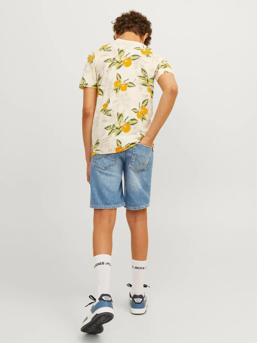 Jack and Jones Junior Shortsit Ja Caprit|Kaikki Housut Ja Farkut>farkkushortsit, JJICHRIS JJORIGINAL SHORTS MF 920 Indigo