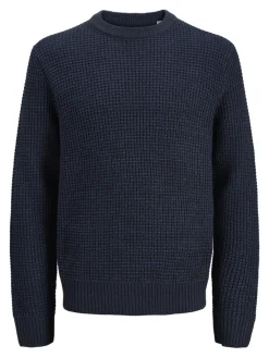 Jack and Jones Junior Neulepuserot|Kaikki Neuleet>lasten neulepusero JJGLOBAL KNIT CREW NECK JNR,
