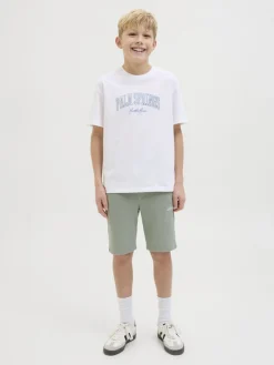 Jack and Jones Junior Shortsit Ja Caprit|Kaikki Housut Ja Farkut>shortsit, JPSTGORDON JJBEAU SWEAT SHORTS