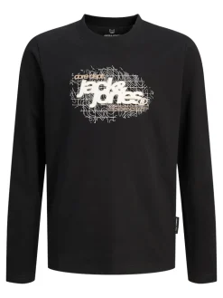 Jack and Jones Junior Pitkähihaiset Paidat|Kaikki Paidat>t-paita, JCOGRID BRANDING TEE LS CREW NECK JNR