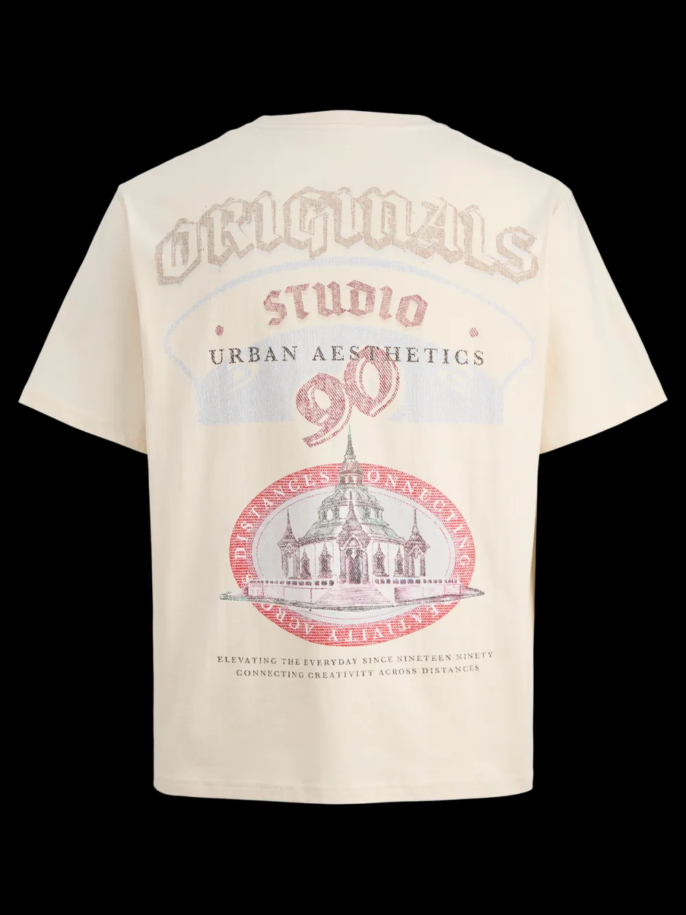 Jack and Jones Junior T-Paidat|Kaikki Paidat>t-paita, JORMEADOWS GRAPHIC BACK TEE SS CRE JNR