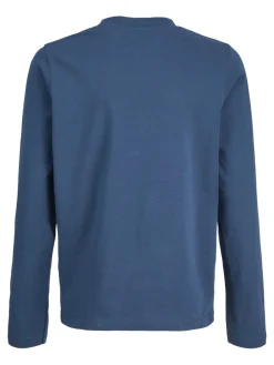 Jack and Jones Junior Pitkähihaiset Paidat|Kaikki Paidat>t-paita, JCOGRID BRANDING TEE LS CREW NECK JNR