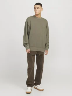 Jack and Jones Collegepaidat|Kaikki Paidat>miesten collegepusero, JJECHARGE FADED SWEAT CREW NECK