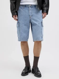 Jack and Jones Shortsit|Kaikki Housut Ja Farkut>miesten farkkushortsit, JJIBILL JJWIDE SHORTS
