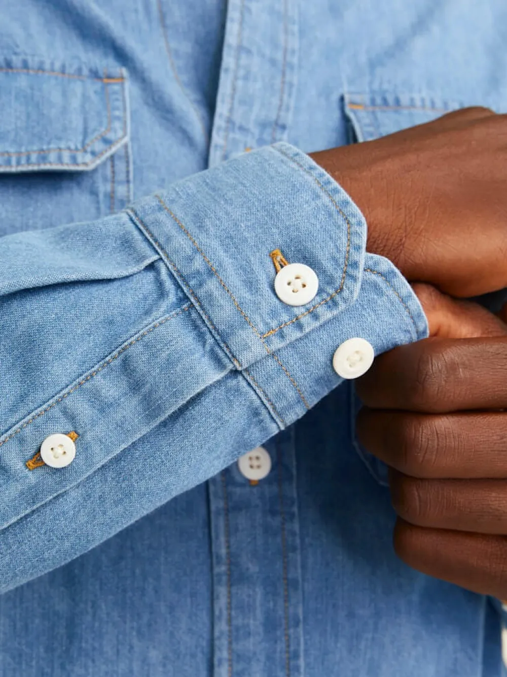 Jack and Jones Kauluspaidat|Kaikki Paidat>miesten farkkupaita, JJETRAVIS SHIRT LS