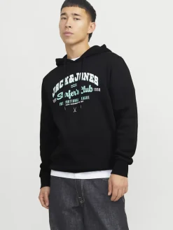 Jack and Jones Hupparit|Kaikki Paidat>Miesten Huppari, JJELOGO SWEAT HOODIE NOOS