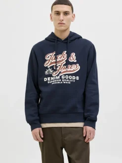 Jack and Jones Hupparit|Kaikki Paidat>miesten huppari, JJELOGO SWEAT HOOD 2 COL 25/26
