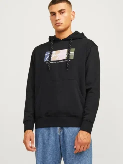 Jack and Jones Hupparit|Kaikki Paidat>miesten huppari, JORPORTLAND BLOCK SWEAT HOOD LN