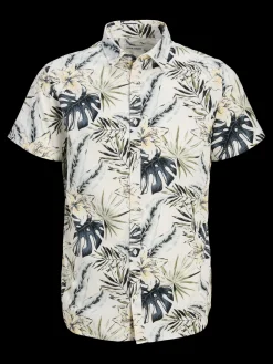 Jack and Jones Kauluspaidat|Kaikki Paidat>miesten lyhythihainen kauluspaita, JJHAWAII AOP SHIRT SS