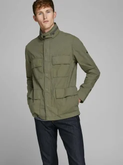 Jack and Jones Kevättakit|Kaikki Takit>Miesten Takki, Lee Field Jacket Armeijanvihreä