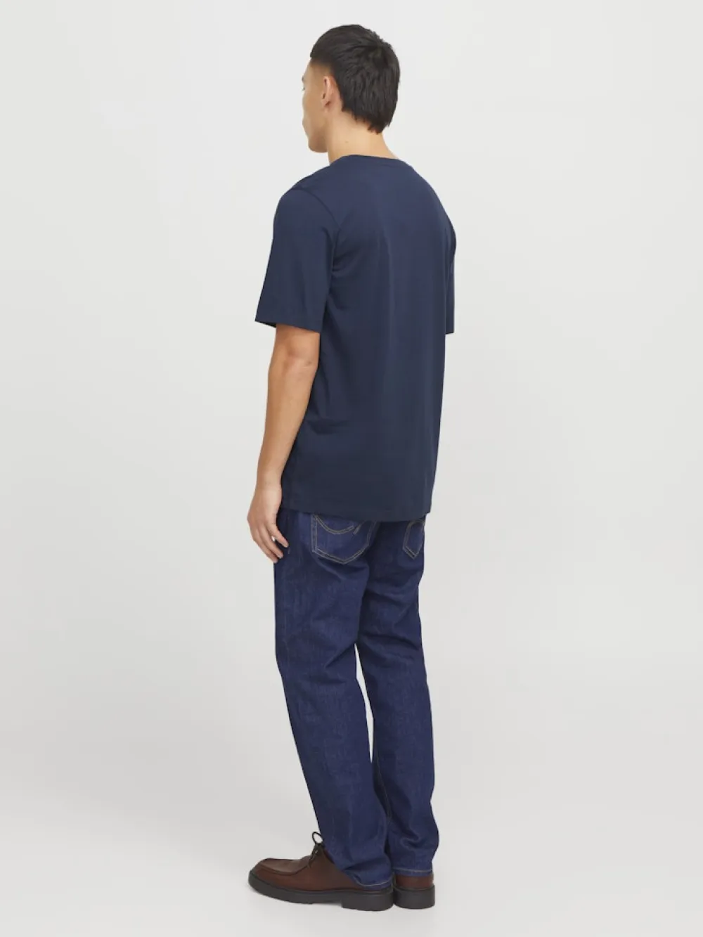 Jack and Jones Kaikki Paidat|T-Paidat>miesten t-paita, JJELOGO TEE SS O-NECK 2 COL SS25 SN