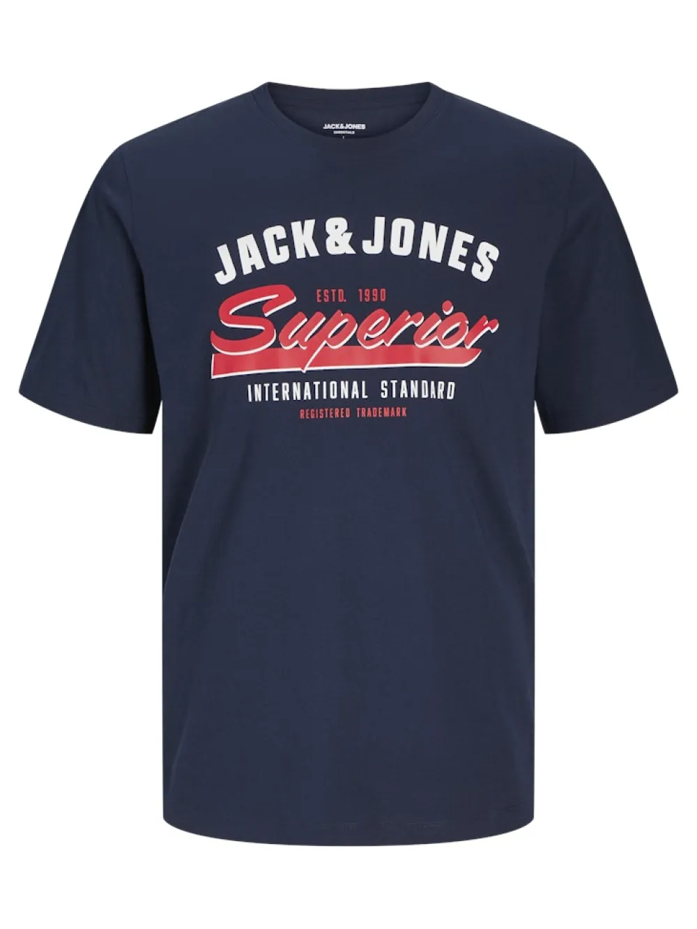 Jack and Jones Kaikki Paidat|T-Paidat>miesten t-paita, JJELOGO TEE SS O-NECK 2 COL SS25 SN