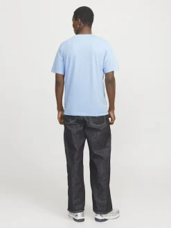 Jack and Jones T-Paidat|Kaikki Paidat>miesten t-paita, JJELOGO TEE SS O-NECK 2 COL SS25 SN