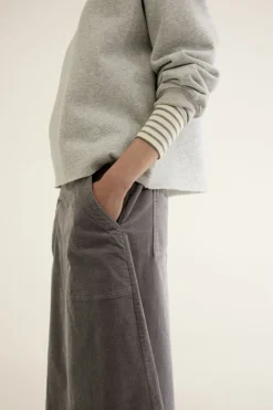 JcSophie Collegepaidat|Kaikki Paidat>naisten collegepusero Kaffir sweater, vaaleanharmaa